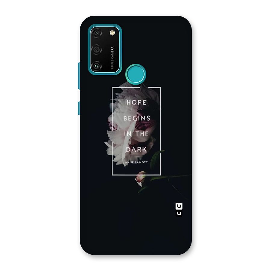 Dark Hope Back Case for Honor 9A