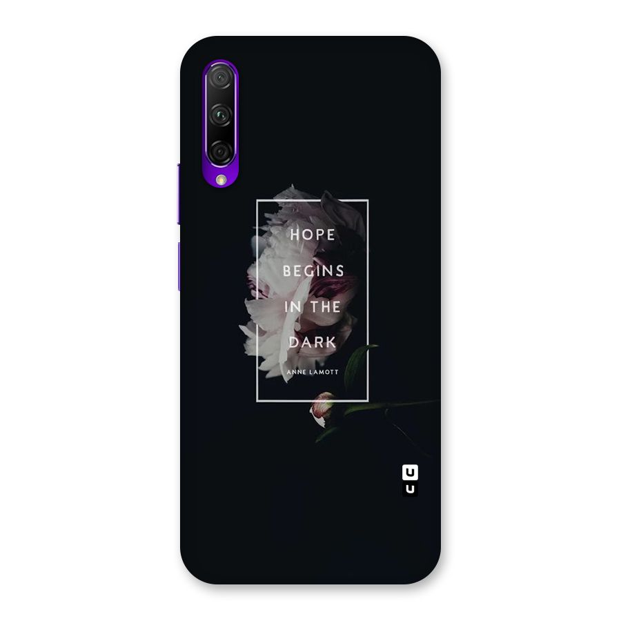 Dark Hope Back Case for Honor 9X Pro