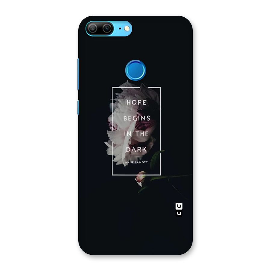 Dark Hope Back Case for Honor 9 Lite