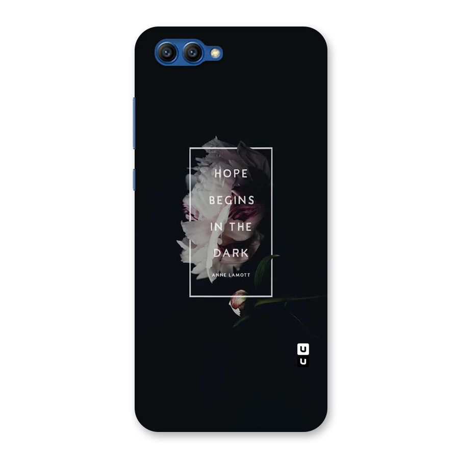 Dark Hope Back Case for Honor View 10