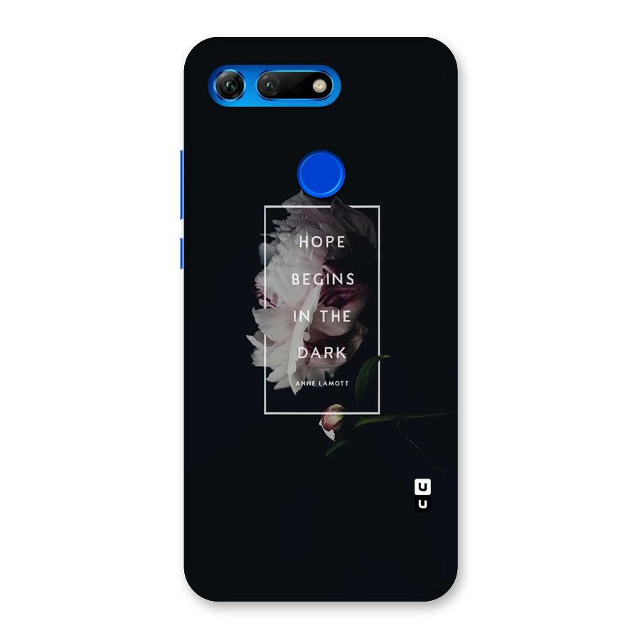 Dark Hope Back Case for Honor View 20