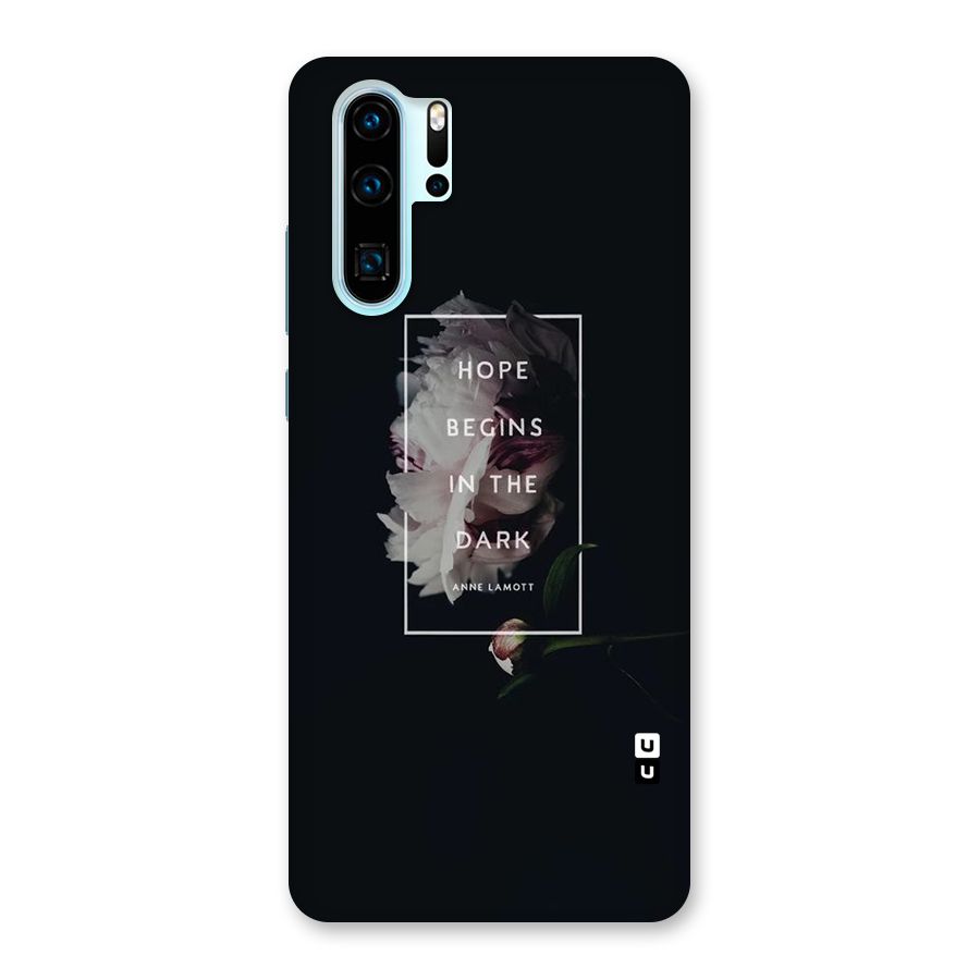 Dark Hope Back Case for Huawei P30 Pro