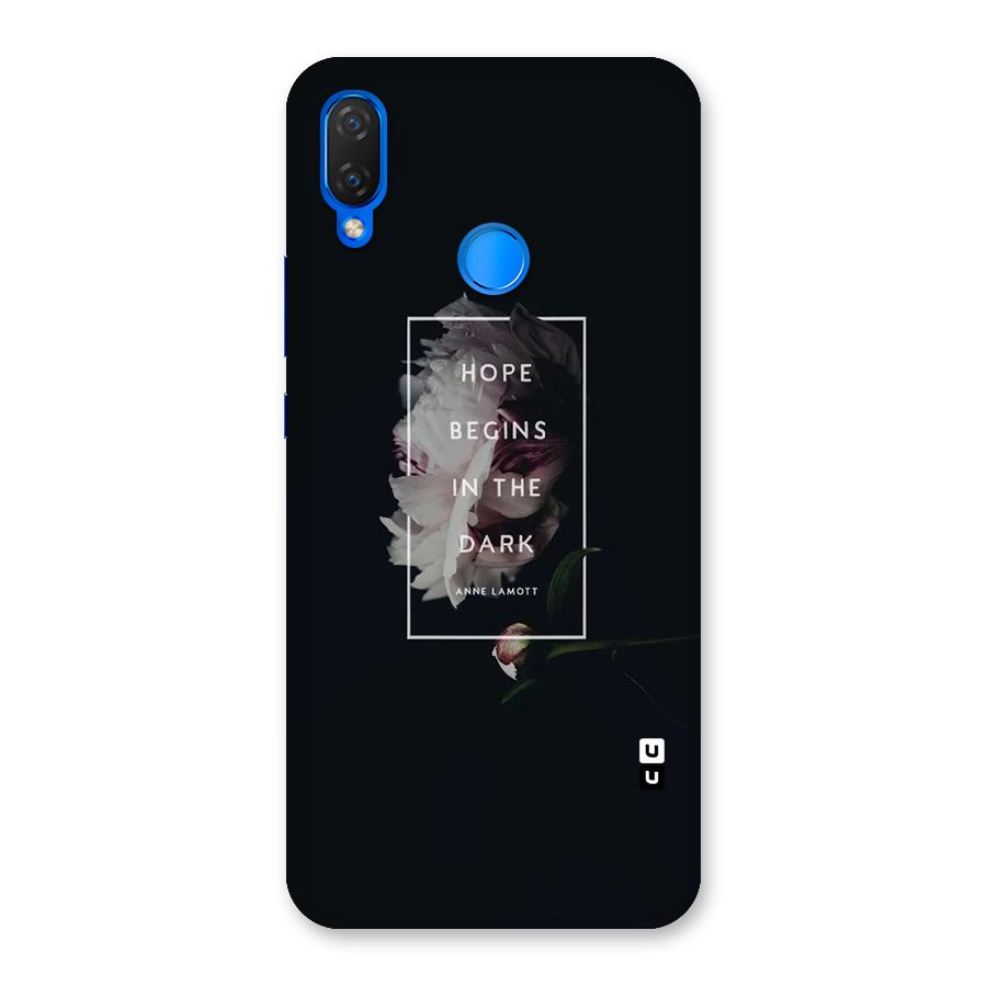 Dark Hope Back Case for Huawei P Smart+