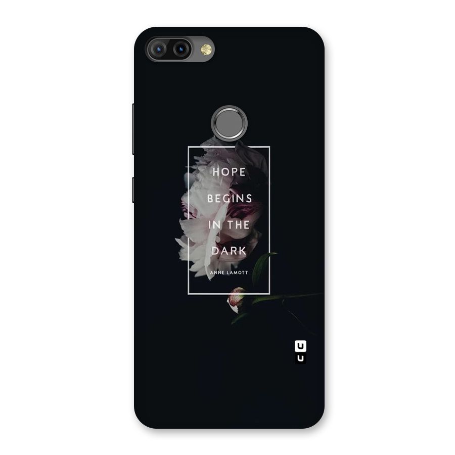 Dark Hope Back Case for Infinix Hot 6 Pro