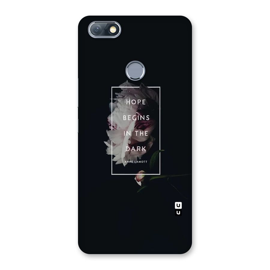 Dark Hope Back Case for Infinix Note 5