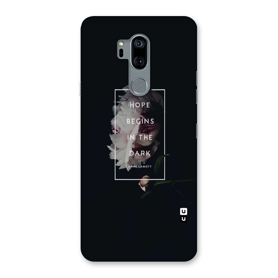 Dark Hope Back Case for LG G7