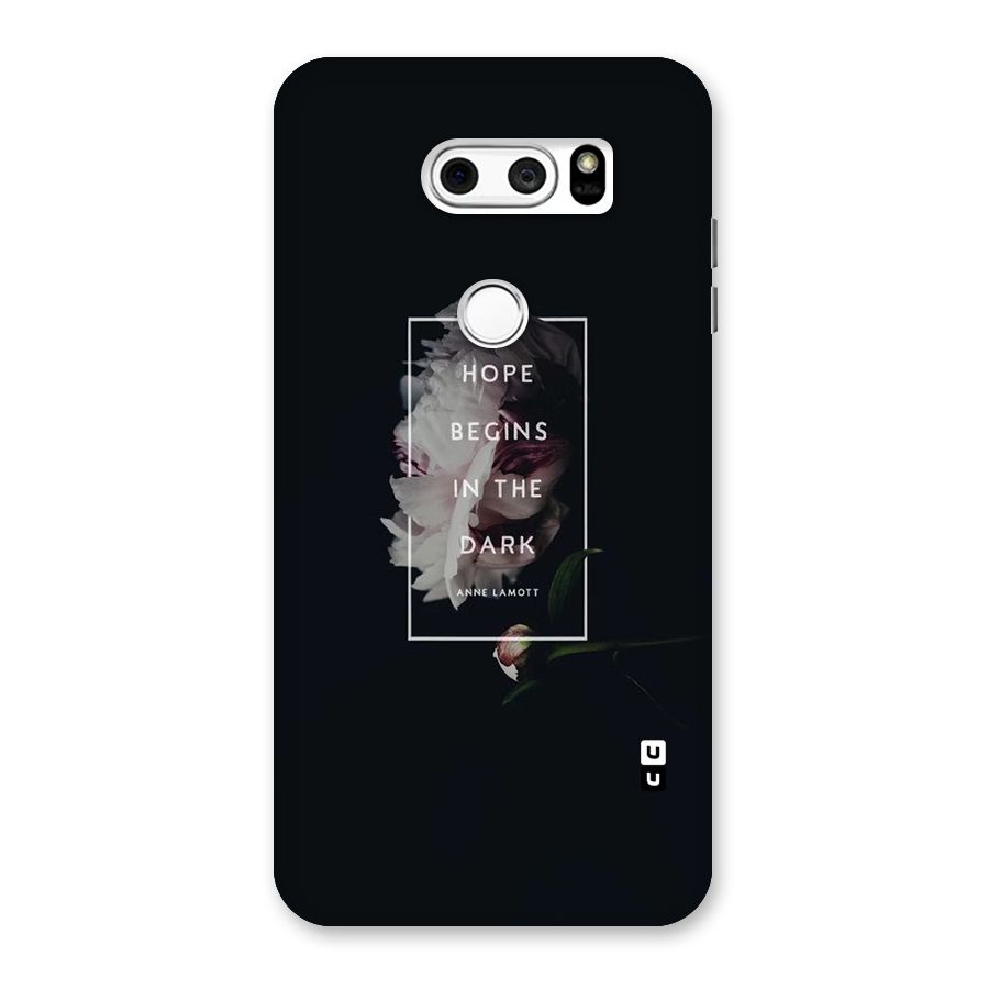 Dark Hope Back Case for LG V30