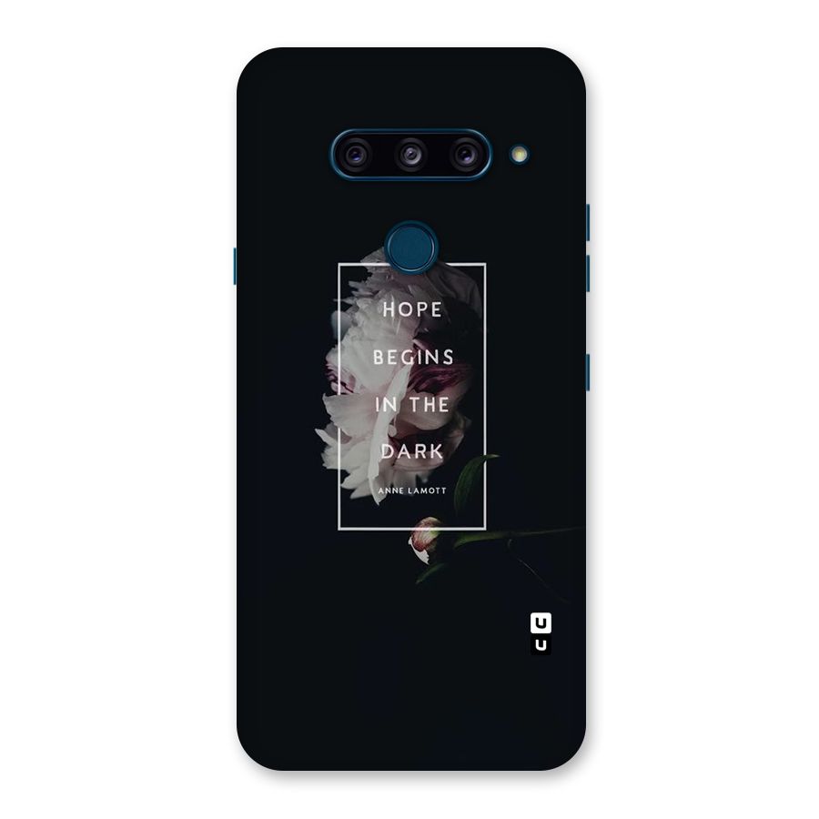 Dark Hope Back Case for LG  V40 ThinQ