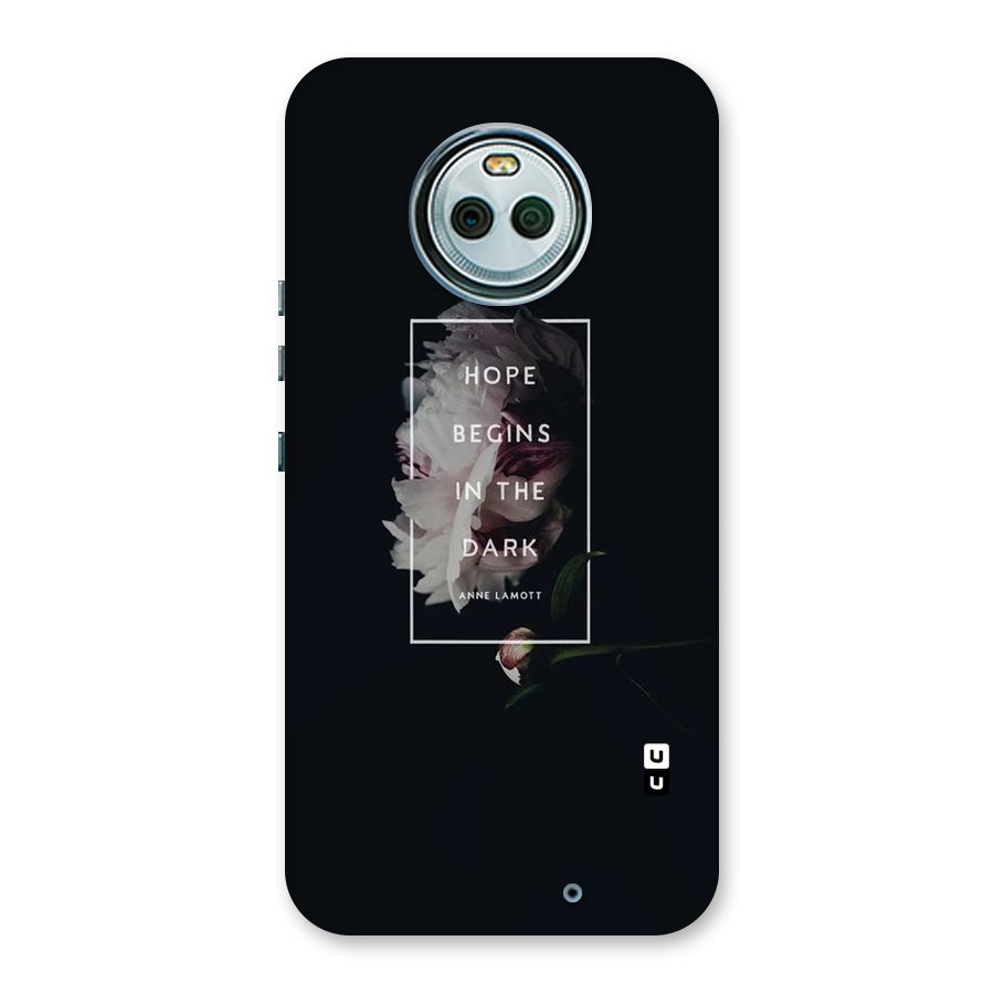 Dark Hope Back Case for Moto X4