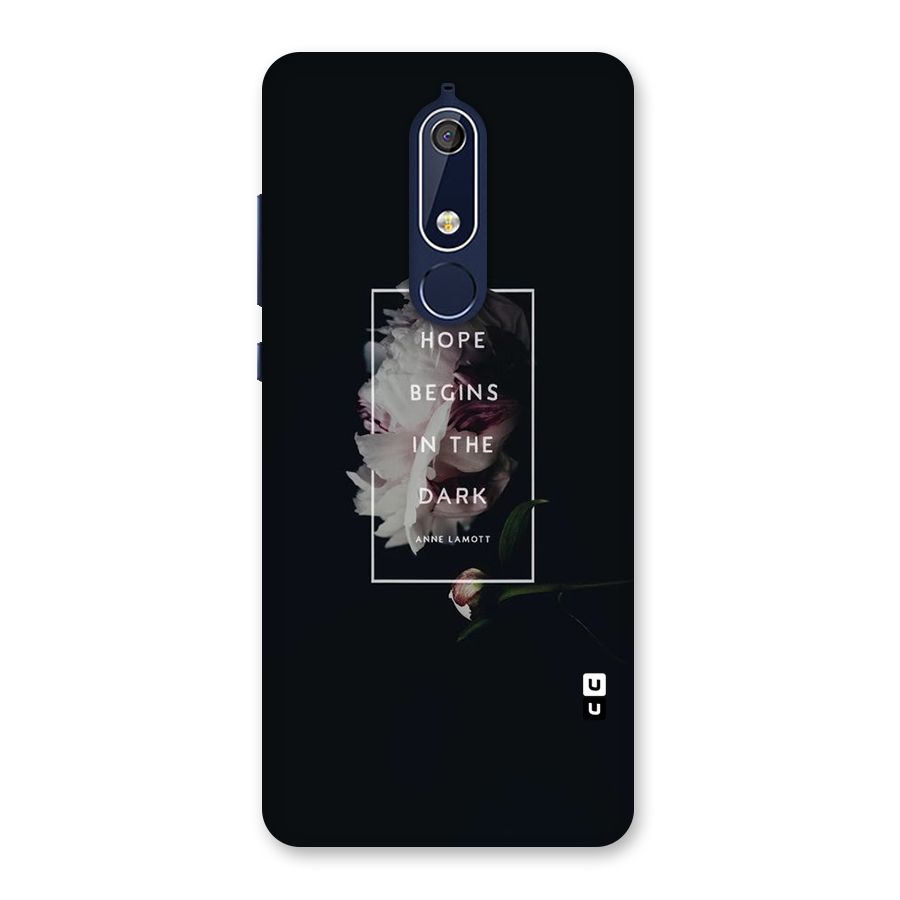 Dark Hope Back Case for Nokia 5.1