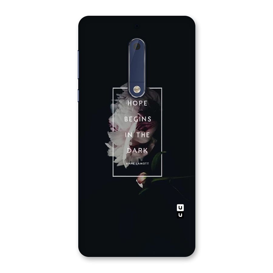 Dark Hope Back Case for Nokia 5