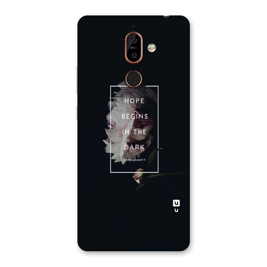 Dark Hope Back Case for Nokia 7 Plus