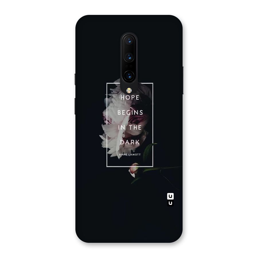 Dark Hope Back Case for OnePlus 7 Pro