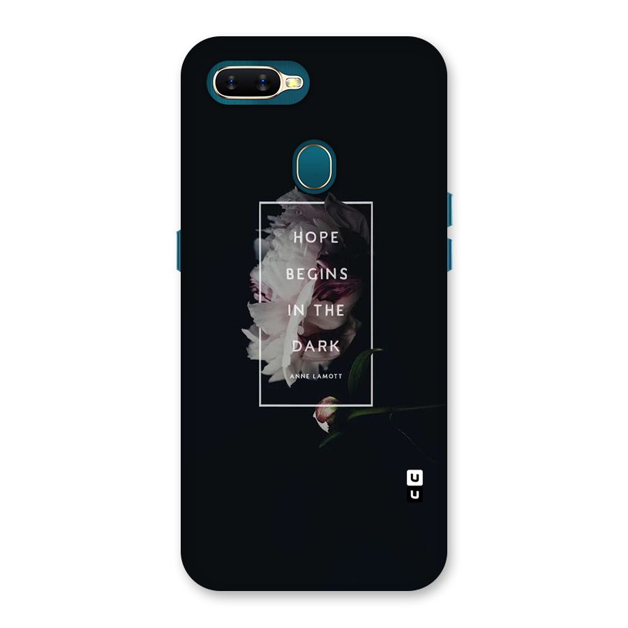Dark Hope Back Case for Oppo A11k