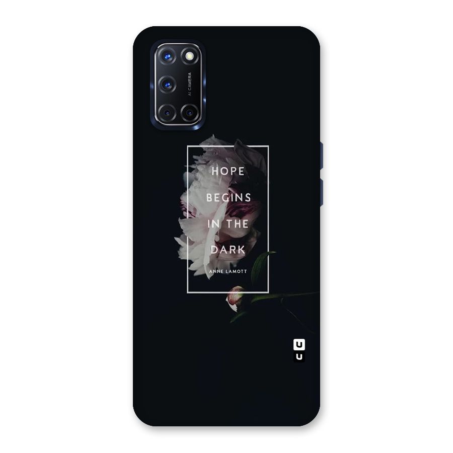 Dark Hope Back Case for Oppo A52