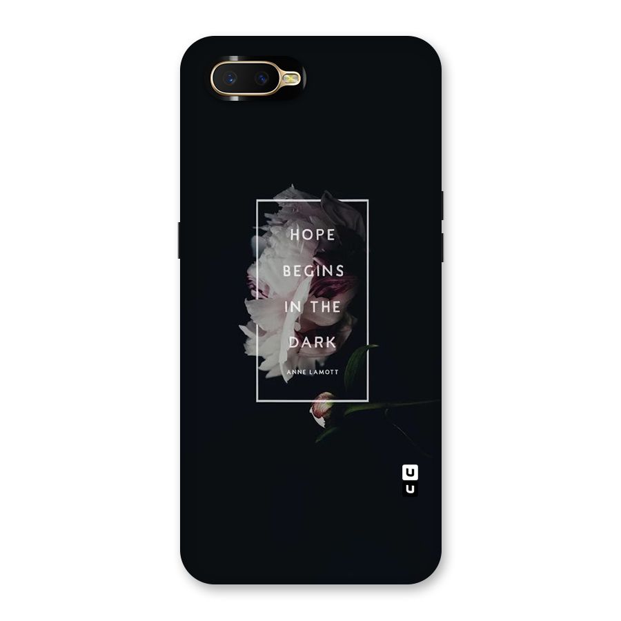 Dark Hope Back Case for Oppo K1