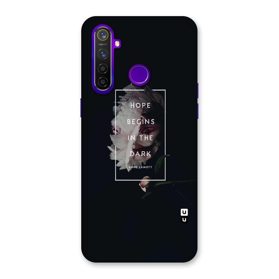 Dark Hope Back Case for Realme 5 Pro