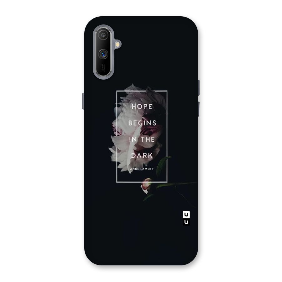 Dark Hope Back Case for Realme C3