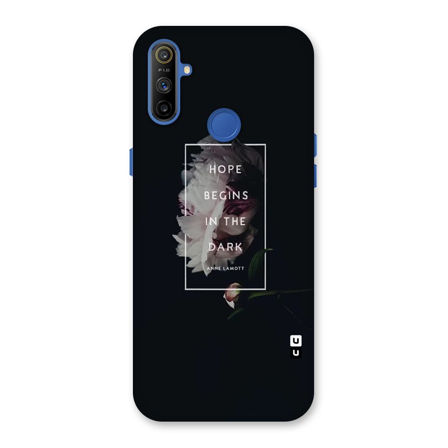 Dark Hope Back Case for Realme Narzo 10A