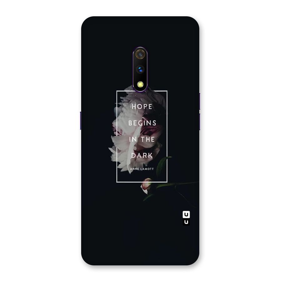 Dark Hope Back Case for Realme X