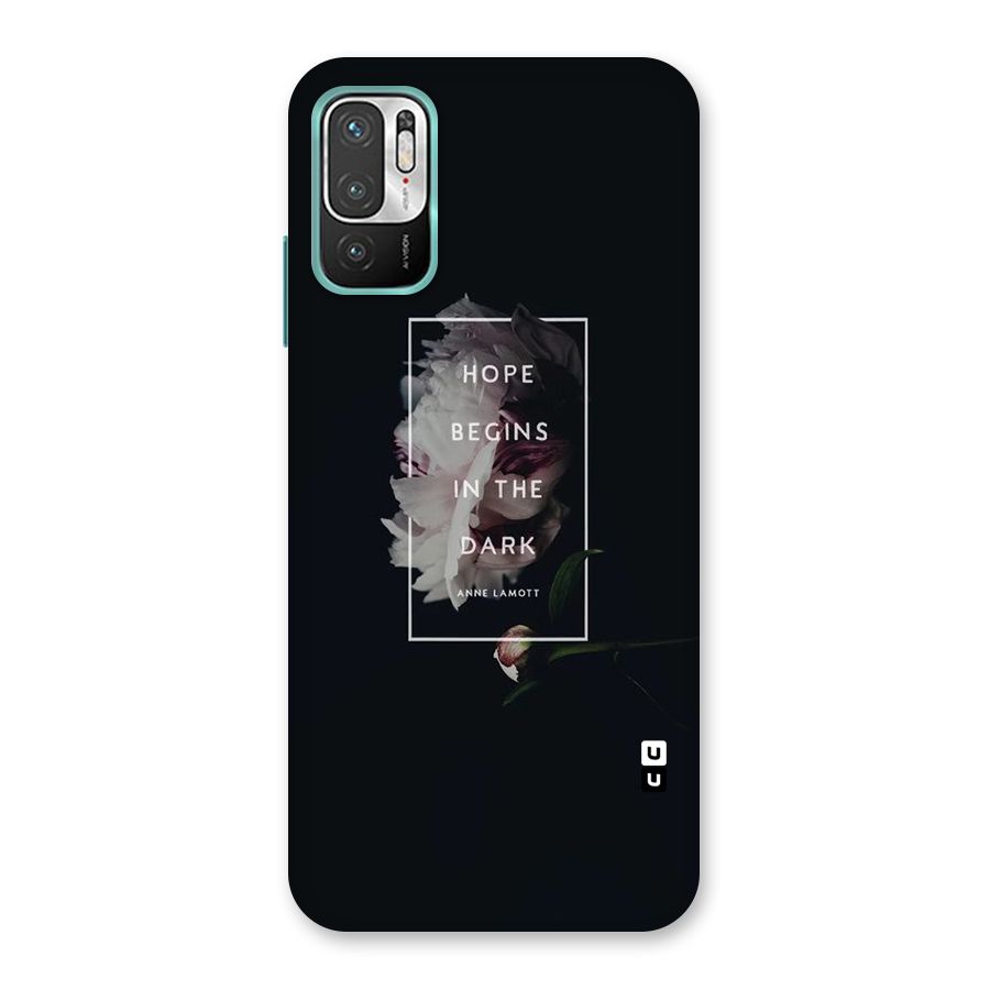 Dark Hope Back Case for Redmi Note 10T 5G