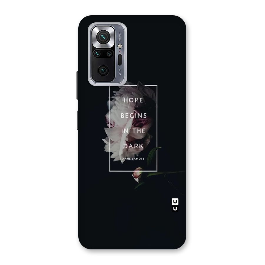 Dark Hope Back Case for Redmi Note 10 Pro Max