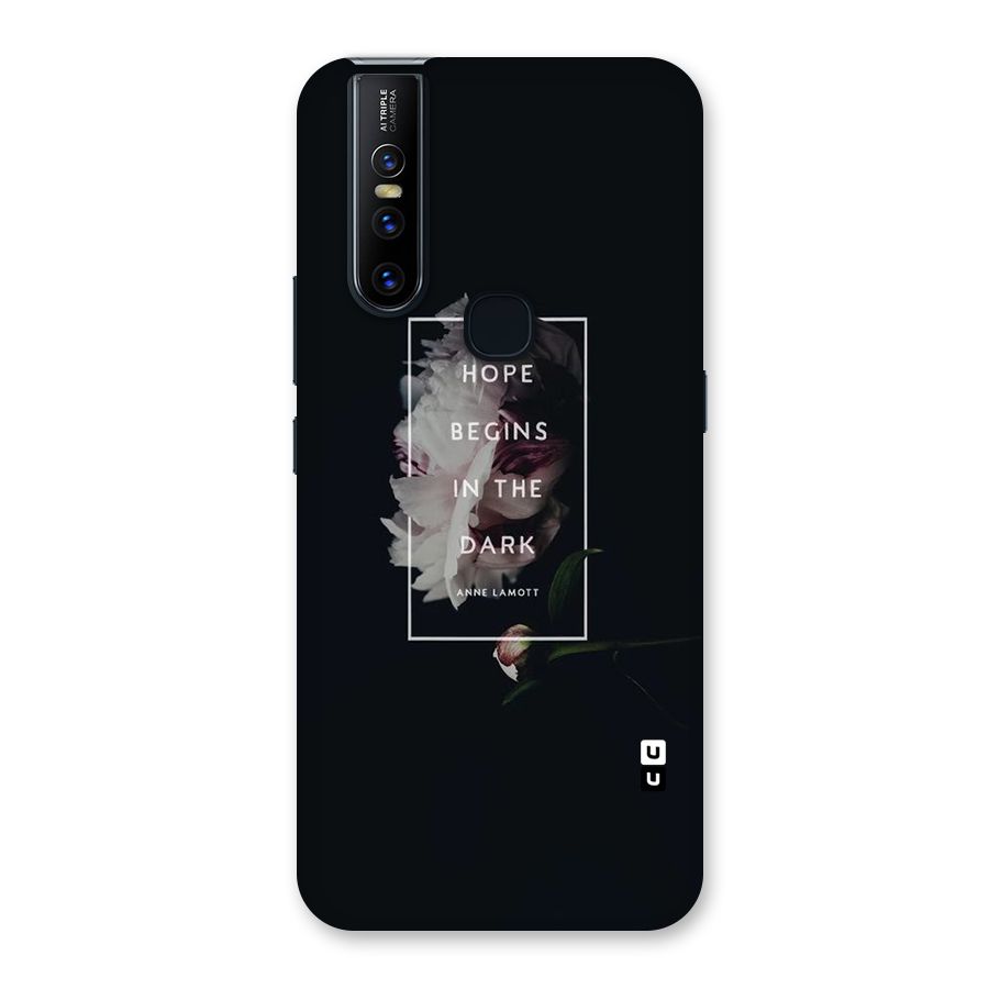 Dark Hope Back Case for Vivo V15