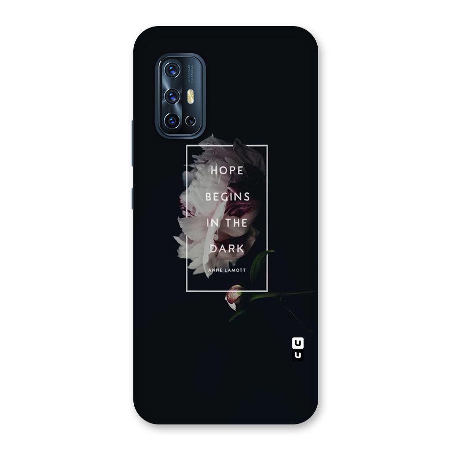 Dark Hope Back Case for Vivo V17