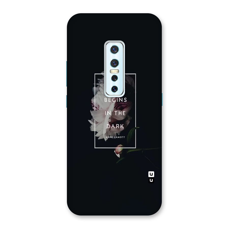 Dark Hope Back Case for Vivo V17 Pro