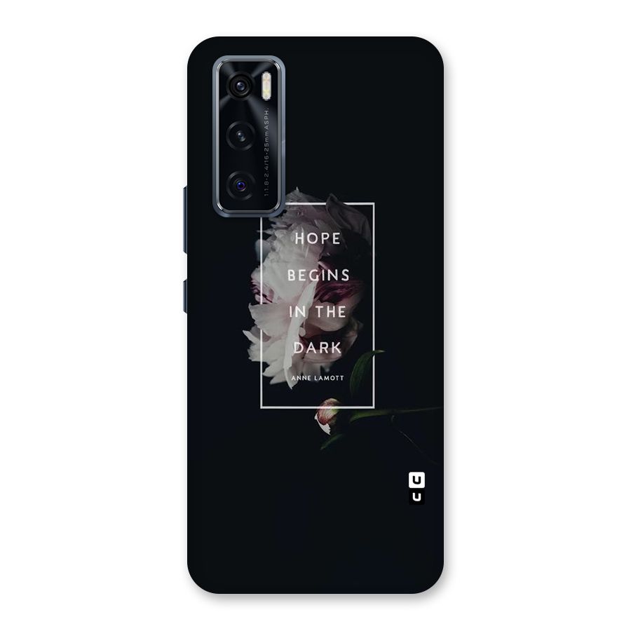 Dark Hope Back Case for Vivo V20 SE