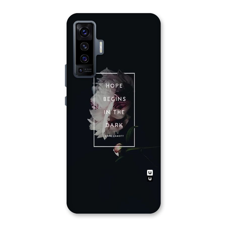 Dark Hope Back Case for Vivo X50