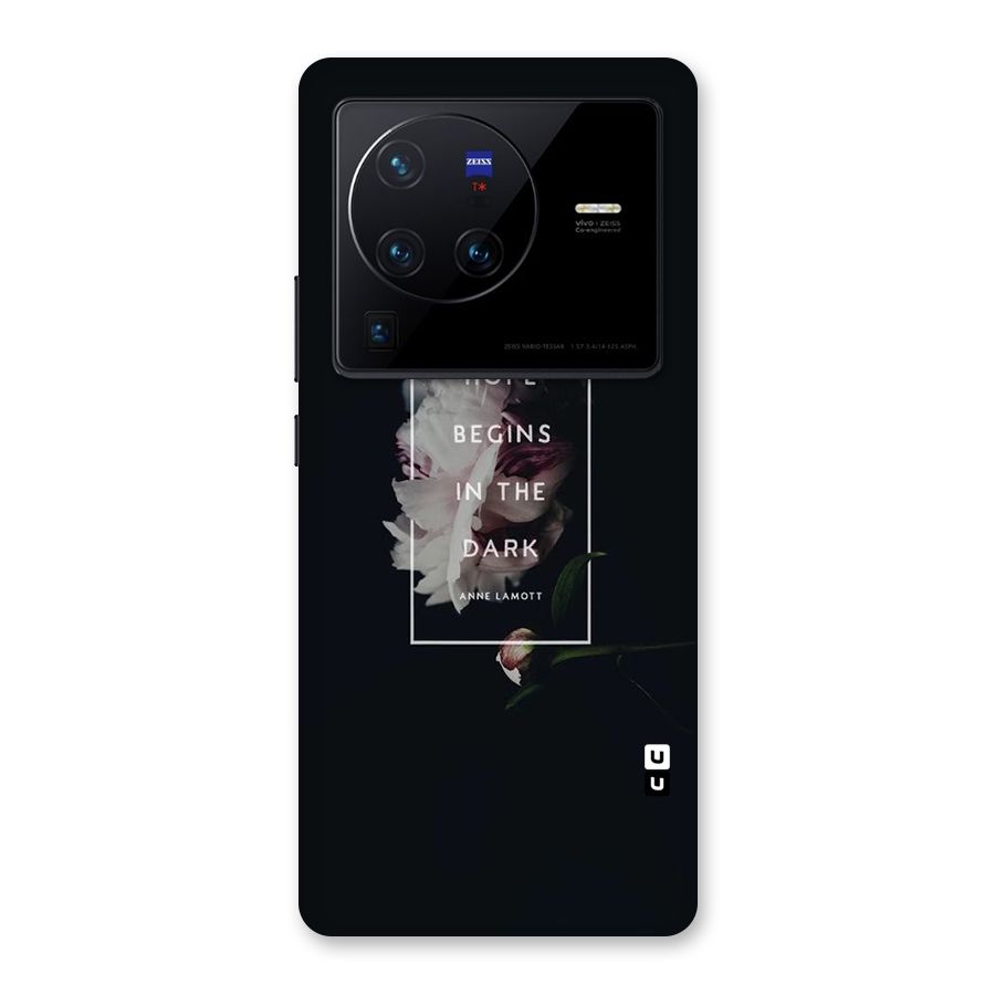 Dark Hope Back Case for Vivo X80 Pro