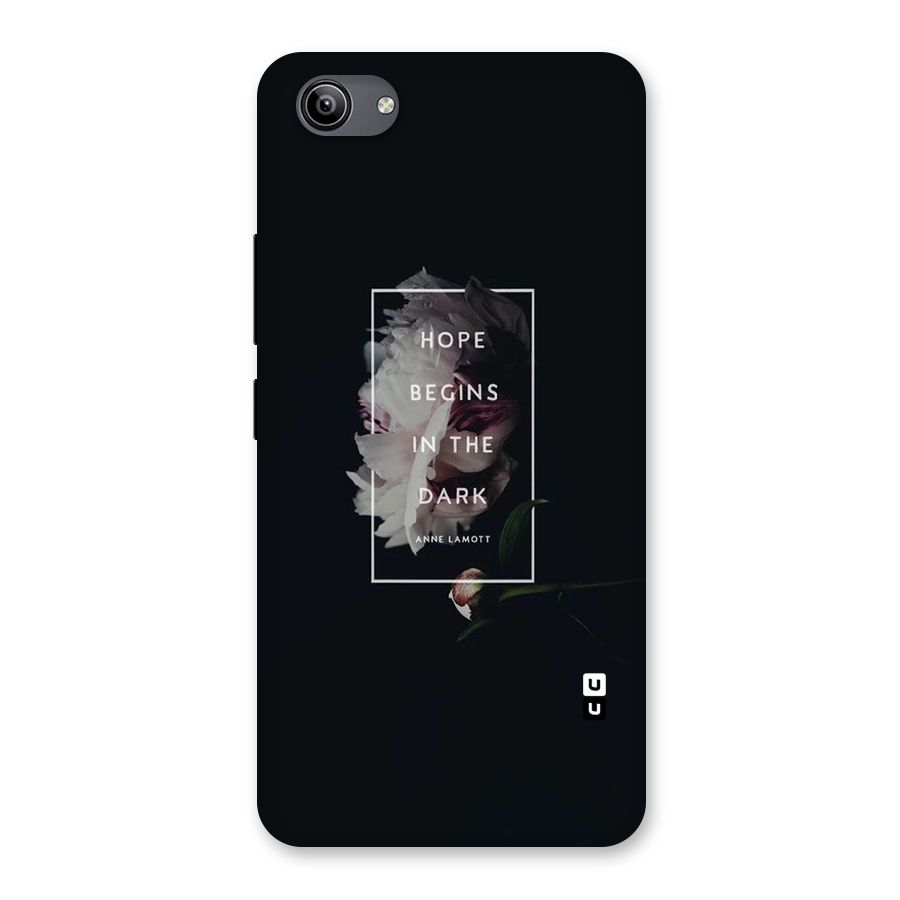 Dark Hope Back Case for Vivo Y81i