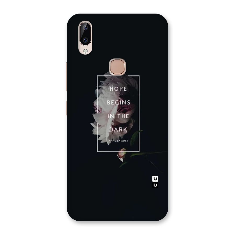 Dark Hope Back Case for Vivo Y83 Pro