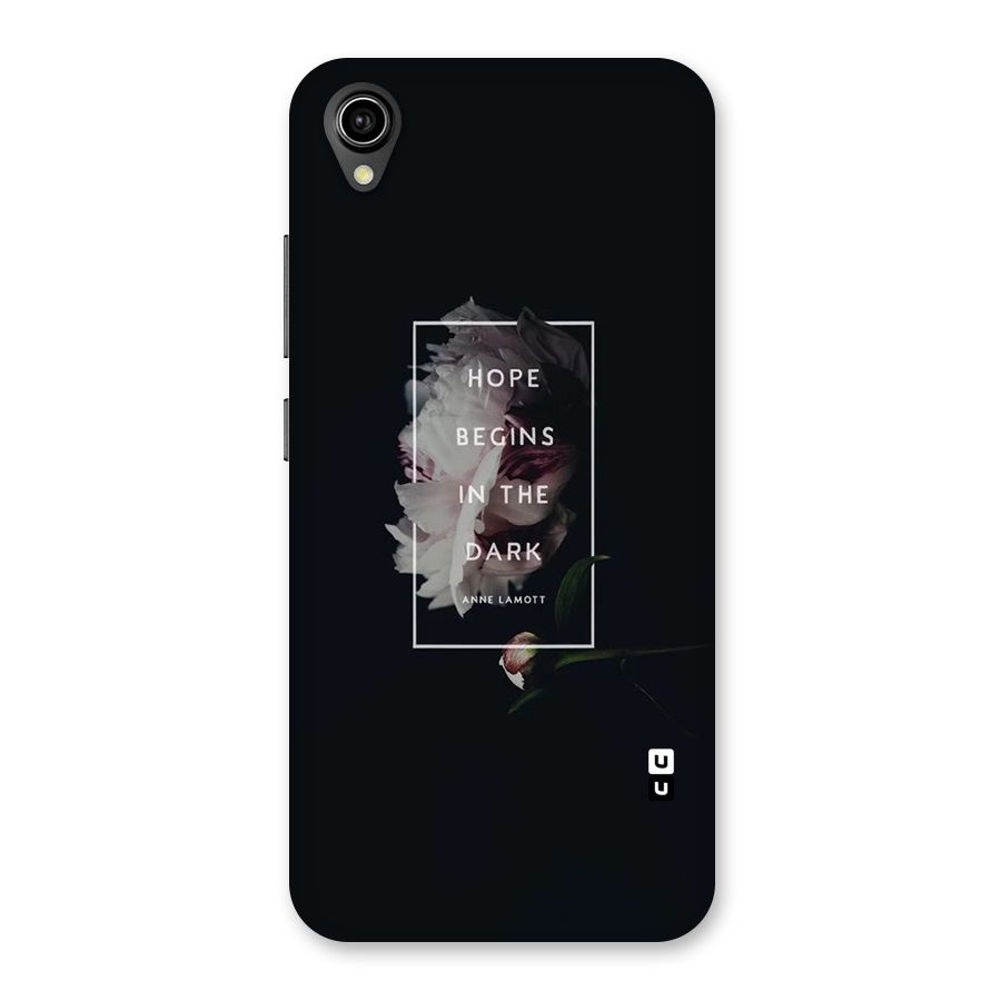 Dark Hope Back Case for Vivo Y91i