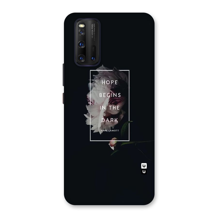 Dark Hope Back Case for Vivo iQOO 3