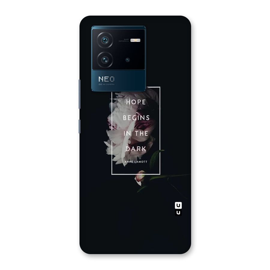 Dark Hope Back Case for Vivo iQOO Neo 6 5G