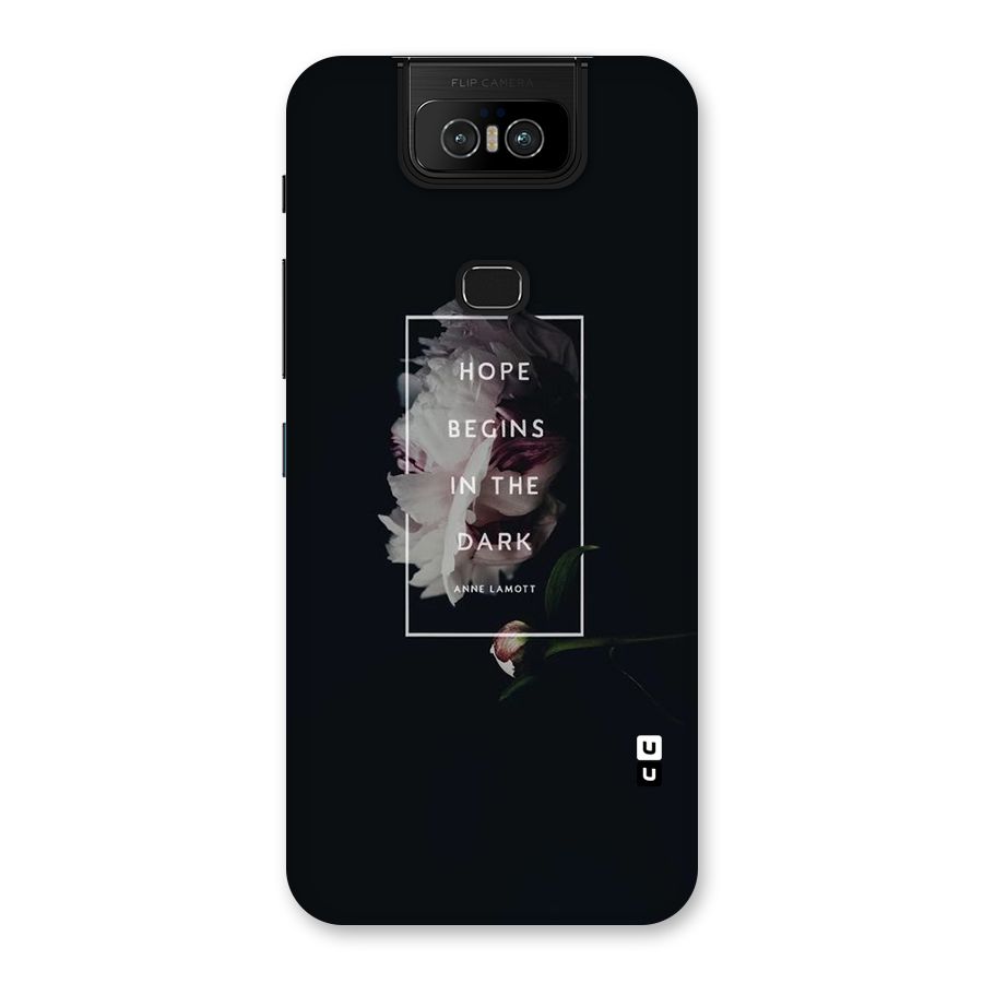 Dark Hope Back Case for Zenfone 6z