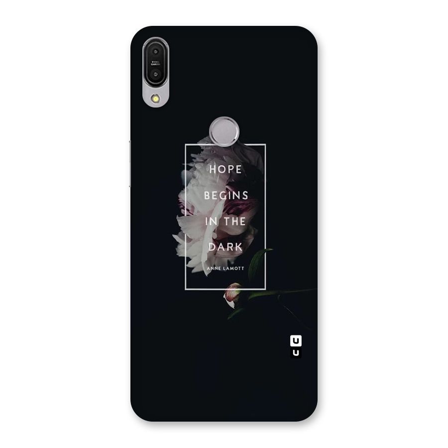 Dark Hope Back Case for Zenfone Max Pro M1