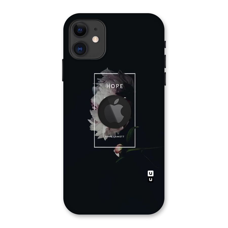 Dark Hope Back Case for iPhone 11 Logo Cut