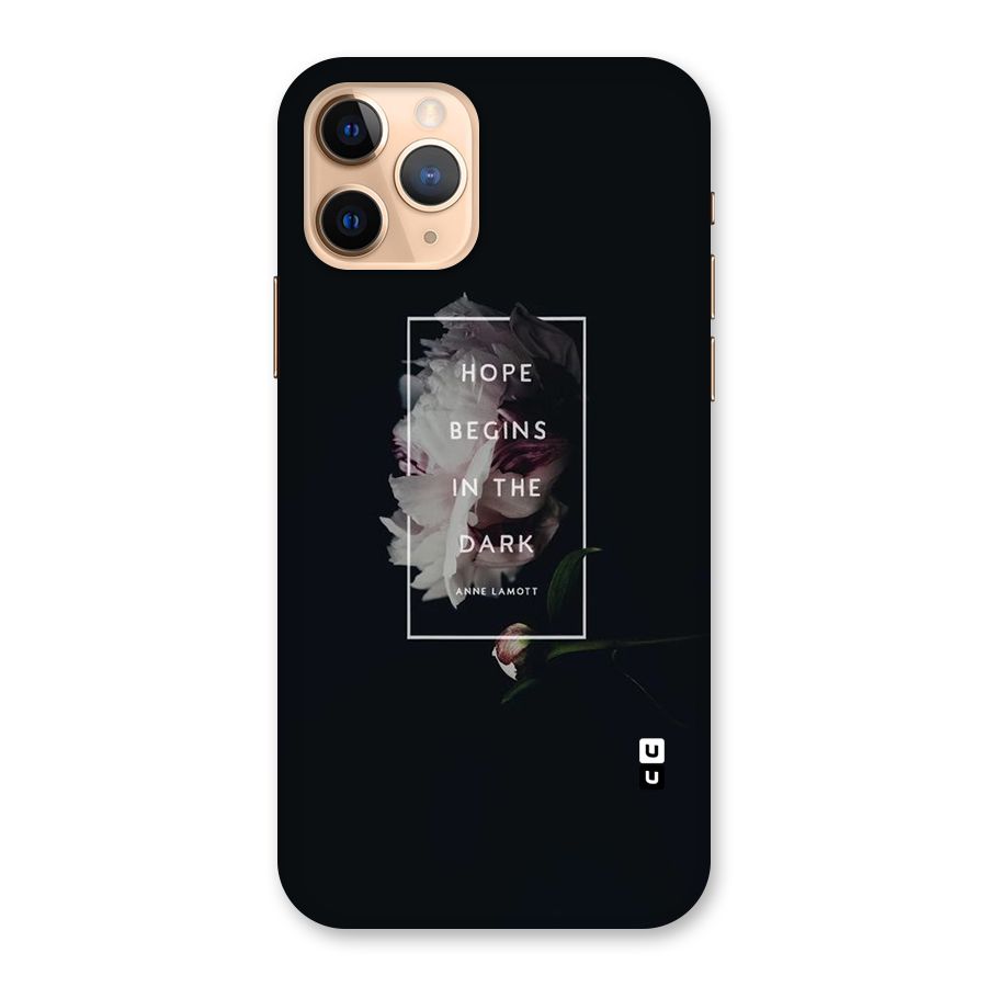 Dark Hope Back Case for iPhone 11 Pro