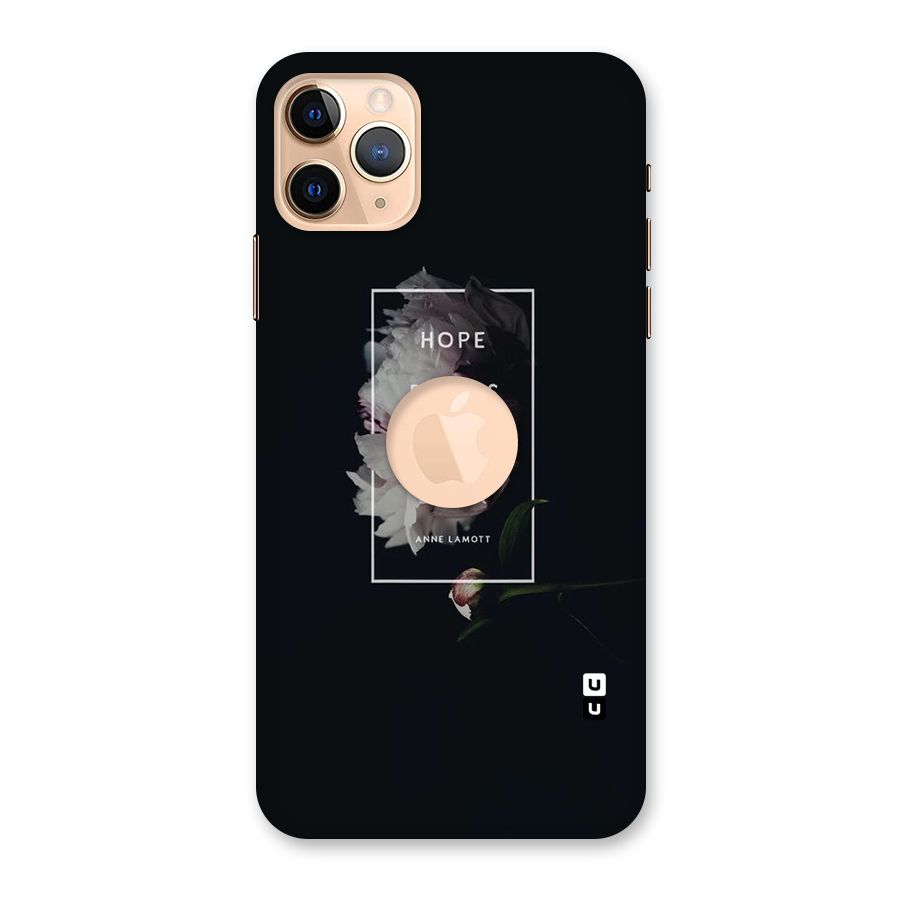 Dark Hope Back Case for iPhone 11 Pro Max Logo Cut