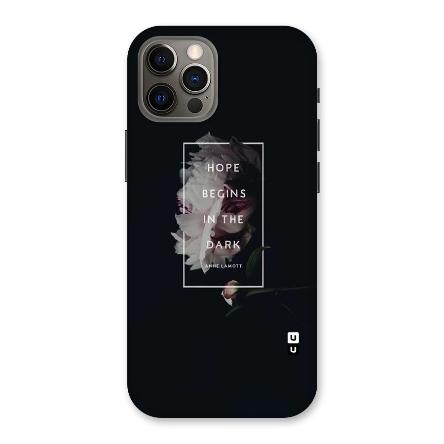 Dark Hope Back Case for iPhone 12 Pro