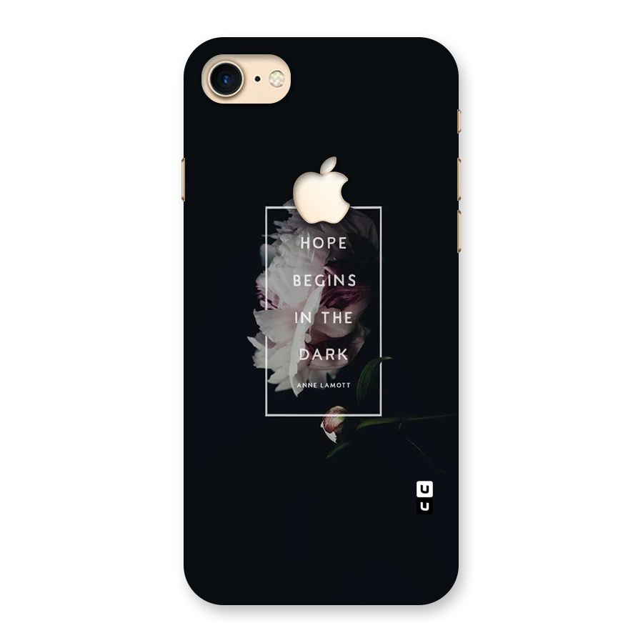 Dark Hope Back Case for iPhone 7 Apple Cut