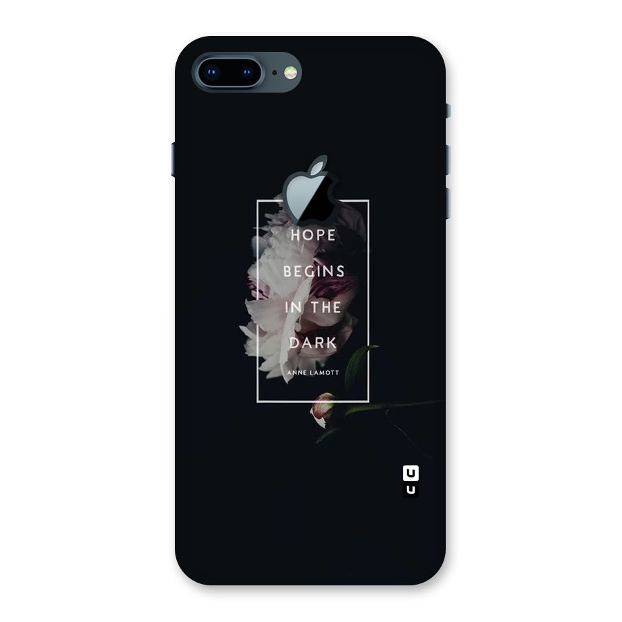 Dark Hope Back Case for iPhone 7 Plus Apple Cut
