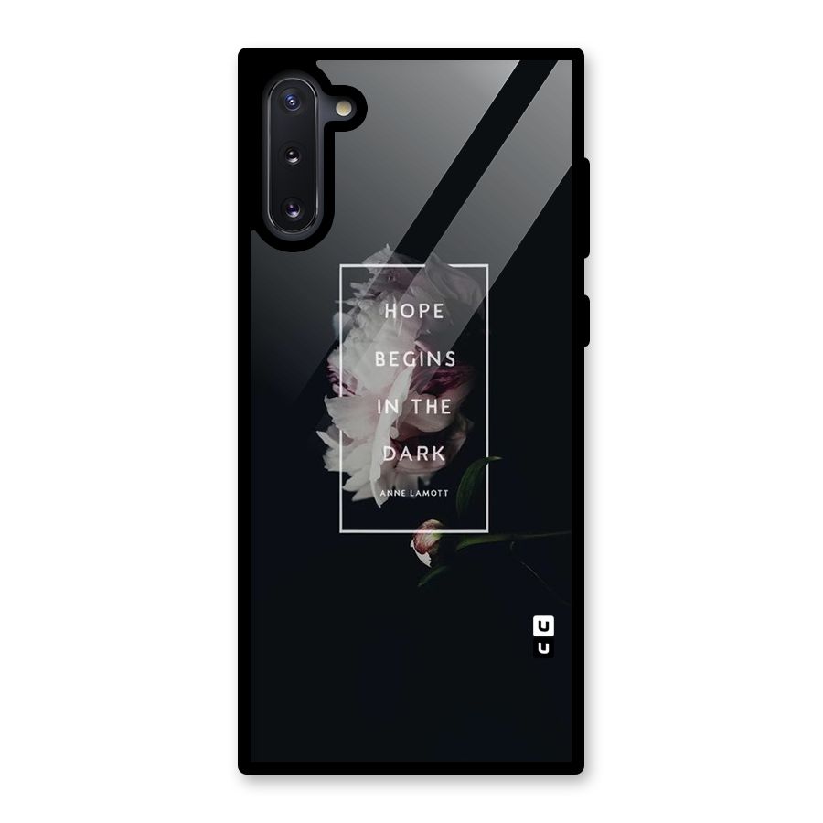 Dark Hope Glass Back Case for Galaxy Note 10