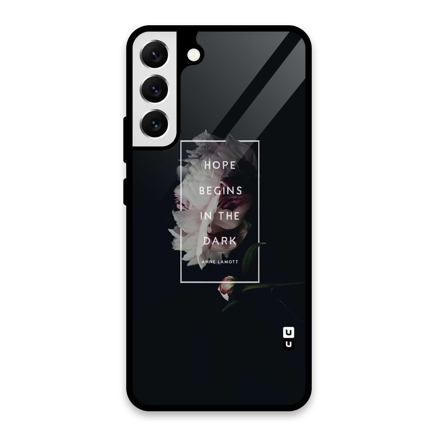 Dark Hope Glass Back Case for Galaxy S22 Plus 5G