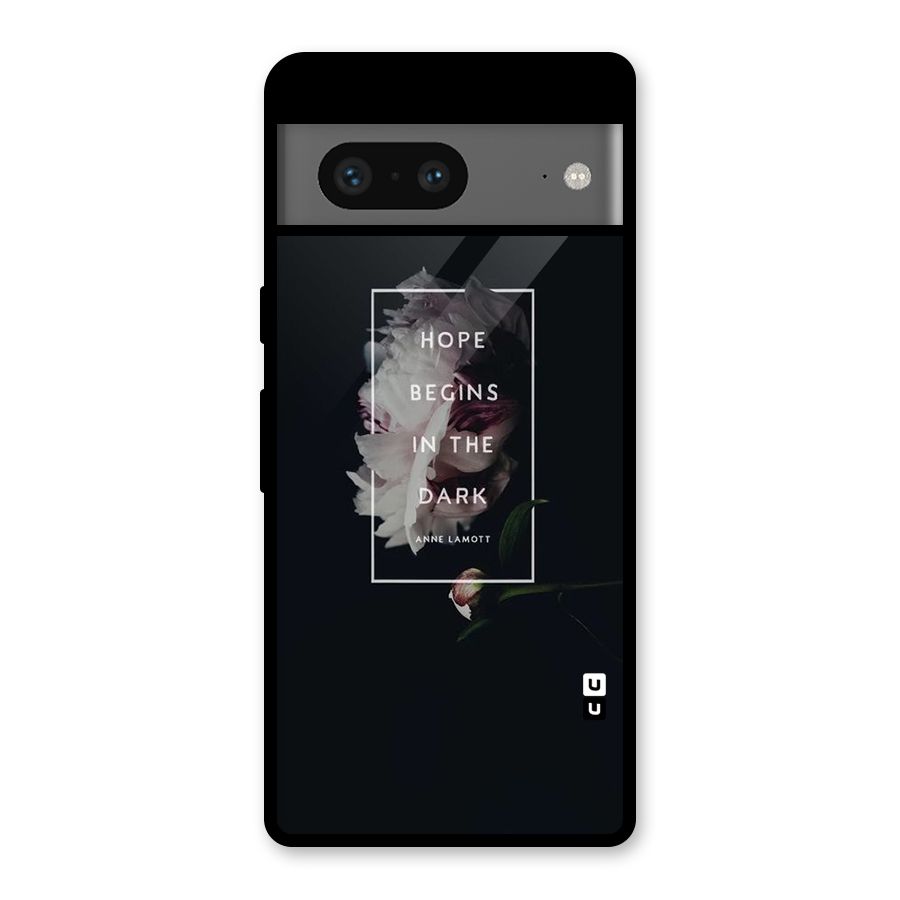 Dark Hope Glass Back Case for Google Pixel 7