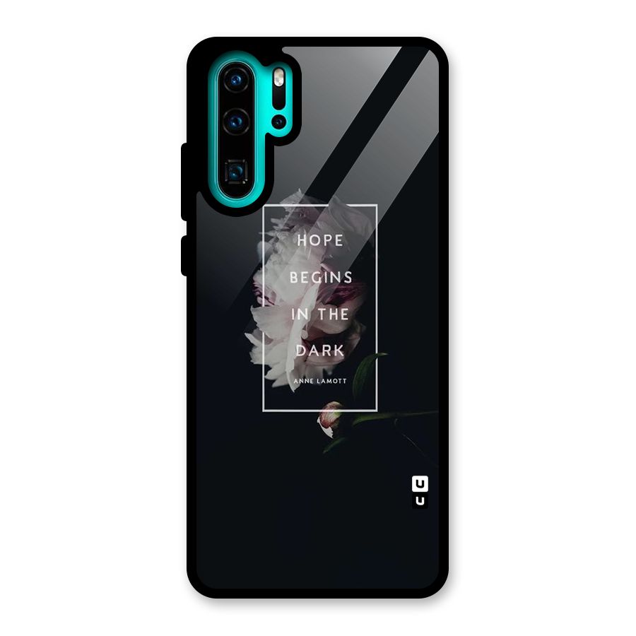 Dark Hope Glass Back Case for Huawei P30 Pro
