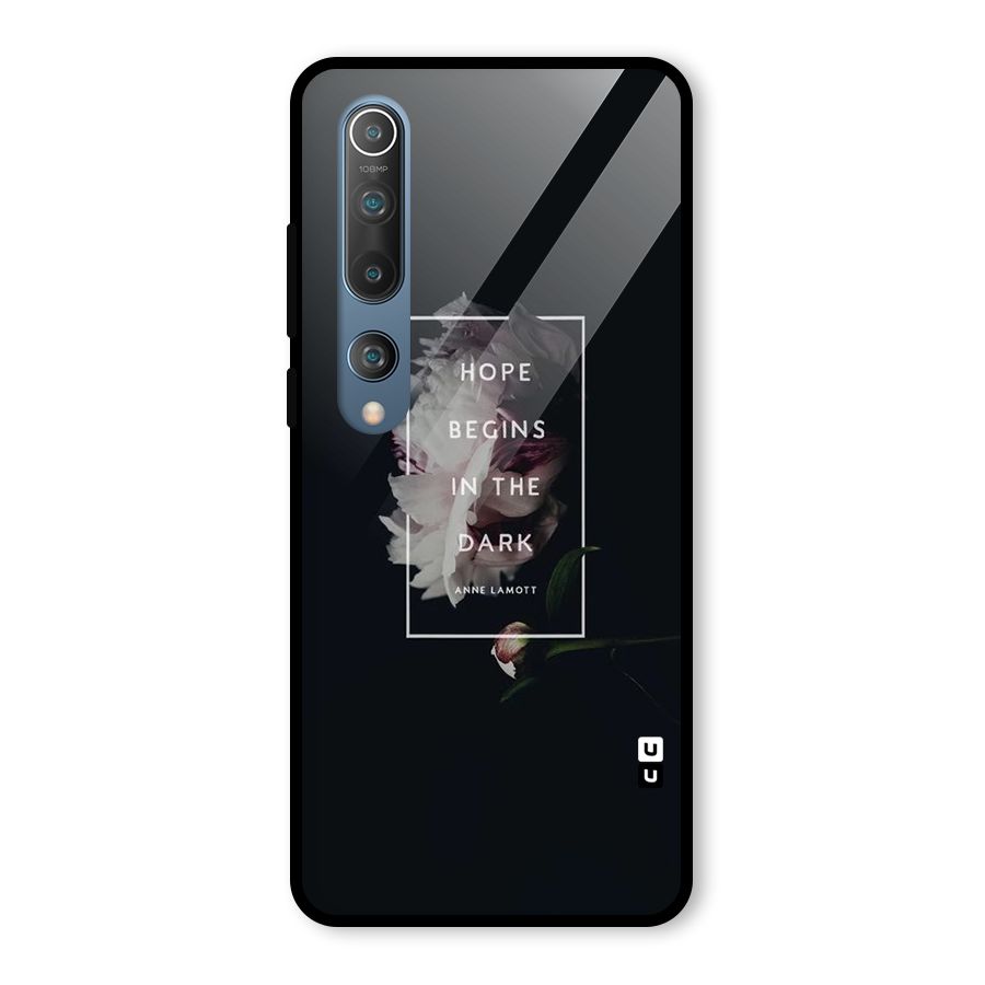 Dark Hope Glass Back Case for Mi 10